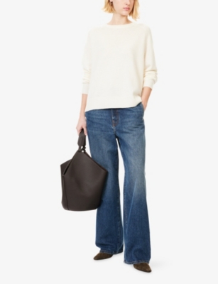 SOFT GOAT: Boyfriend Round-Neck Cashmere Jumper