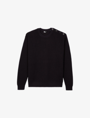 THE KOOPLES: Ribbed Round-Neck Cotton Jumper