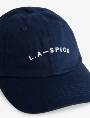 L.A-SPACE: Embroidered Cotton Baseball Cap
