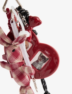 Treats Studio Womens  Lucky Charm Red Bag Charms In Red