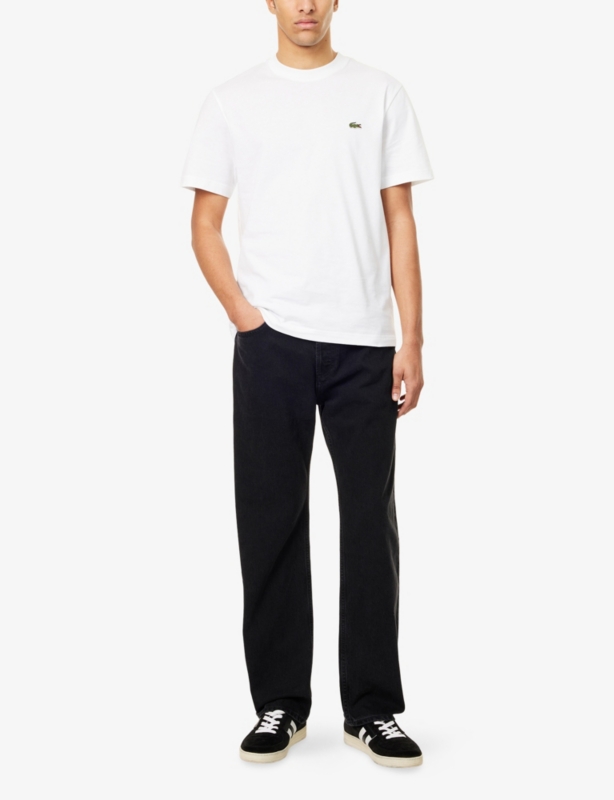 Brand-Patch Crewneck Cotton-Jersey T-Shirt