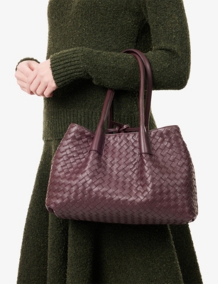 BOTTEGA VENETA: Pinacoteco Medium Leather Shoulder Bag