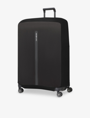 Samsonite Accessories Ta Revolution Extra-large Foldable Stretch-woven Luggage Cover In Black