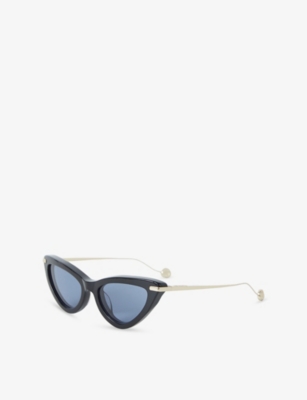 JOSEPH: Laarous Cat-Eye Acetate Sunglasses