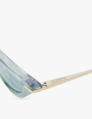JOSEPH: Laarous Cat-Eye Acetate Sunglasses