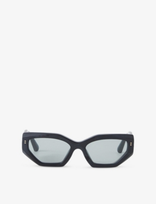 JOSEPH: Souk Cat-Eye Acetate Sunglasses