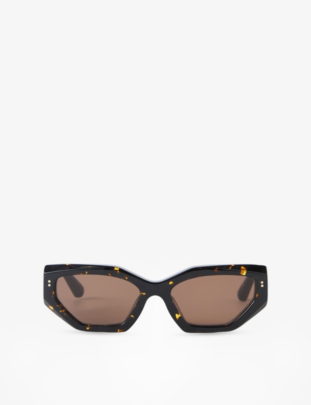 Souk Cat-Eye Tortoiseshell Acetate Sunglasses