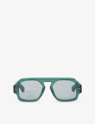 JOSEPH: Talba Aviator Acetate Sunglasses