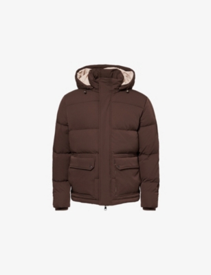 RAITH: Everetto Hooded Stretch-Woven Down Jacket