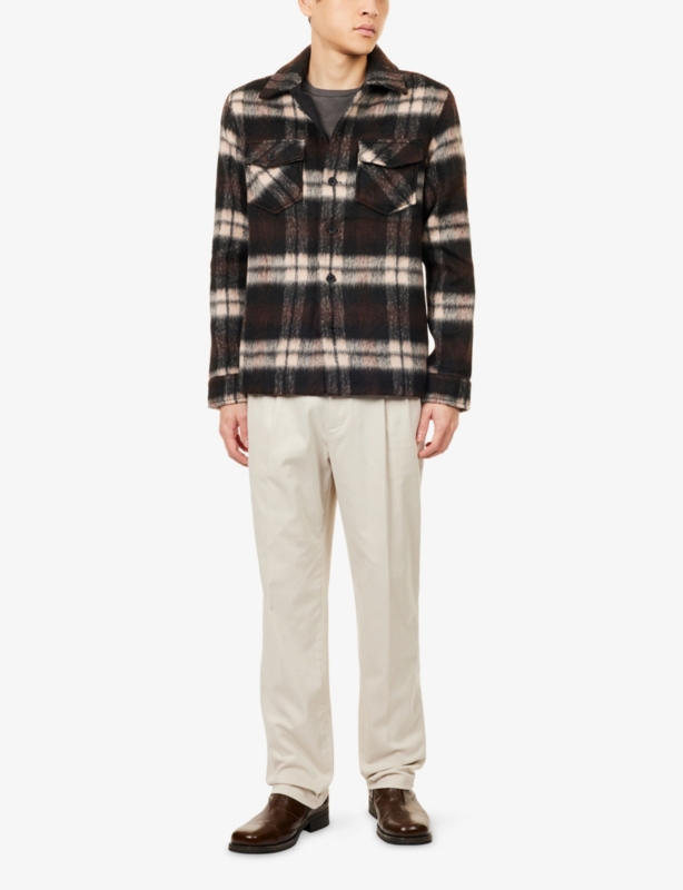 Caldera Check-Print Woven Overshirt