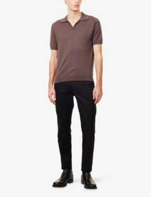 RAITH: Elliot Straight-Leg Stretch-Cotton Chino Trousers