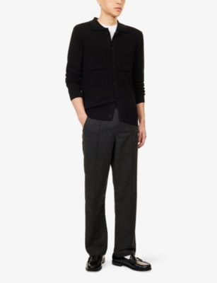 RAITH: Elias Ribbed Cotton-Knit Cardigan