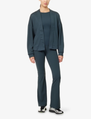 NIKE: Dri-FIT Zenvy Long-Sleeve Stretch-Jersey Top