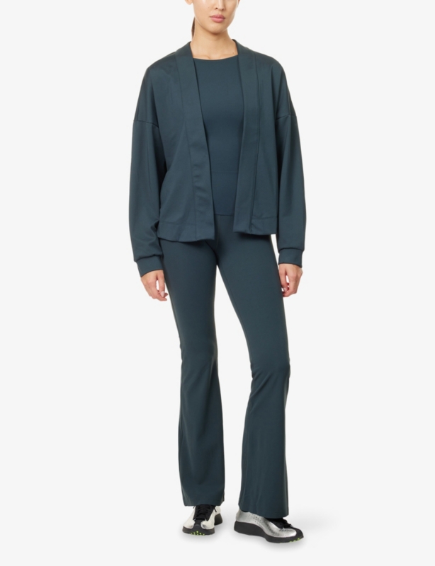 Dri-FIT Zenvy Long-Sleeve Stretch-Jersey Top