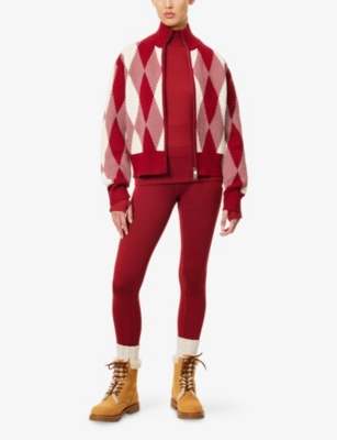 VARLEY: Always Warm Base Layer High-Rise Stretch-Woven Jeggings