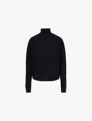 VARLEY: Rona High-Neck Stretch-Woven Top