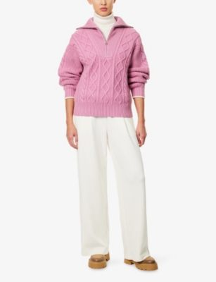 VARLEY: Didi Cable Knitted Jumper