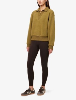 VARLEY: Jaylin Half-Zip Fleece Sweatshirt