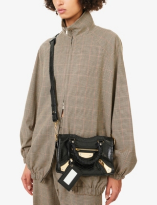 RESELFRIDGES: Pre-Loved Balenciaga City Classic Studs Leather Bag