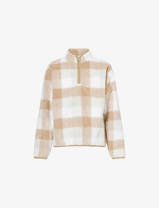 Winterized Half-Zip Fleece Sweatshirt