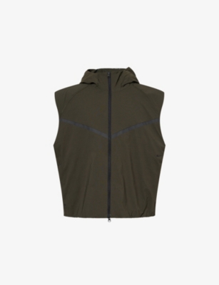 NIKE: Ergonomic Hooded Stretch-Woven Vest