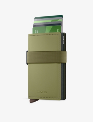 Secrid Bandwallet Branded Leather Wallet In Brown