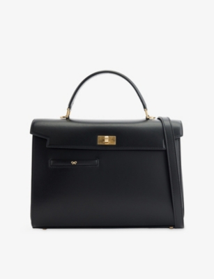 ANYA HINDMARCH: Mortimer Leather Top Handle Bag