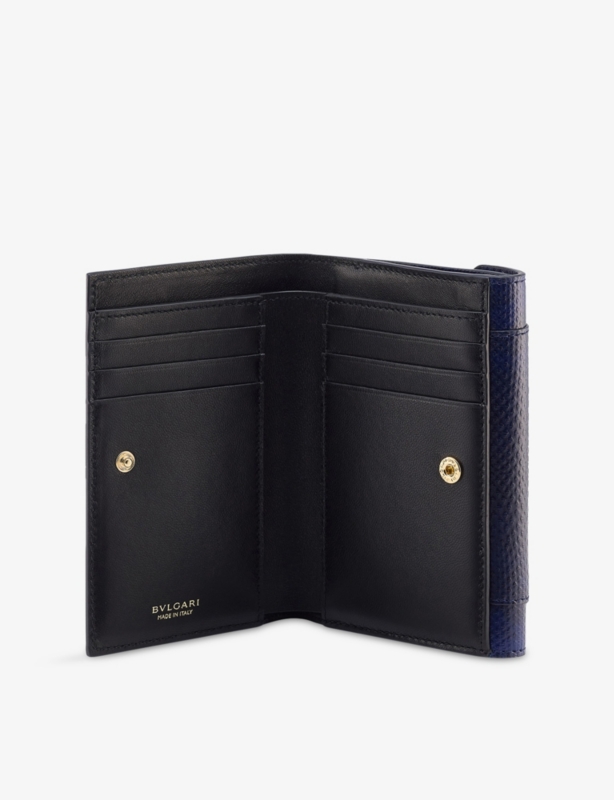 Serpenti Forever Large Leather Wallet