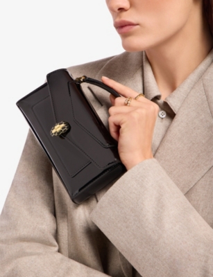 BVLGARI: Serpenti Forever Leather Phone Case