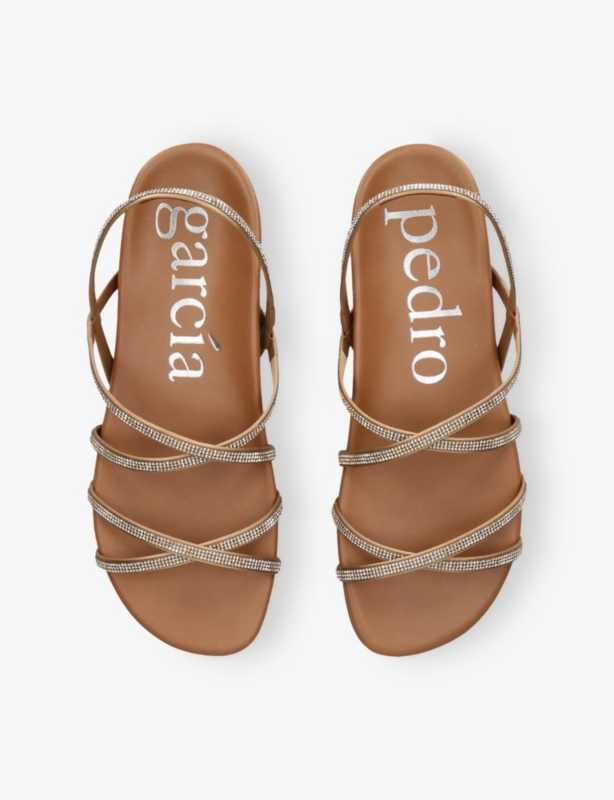 Pedro García Brown Calf Leather Bos Taurus Sandals main image 0