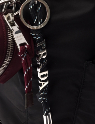 PRADA: Speedrock Cord Woven Keyring
