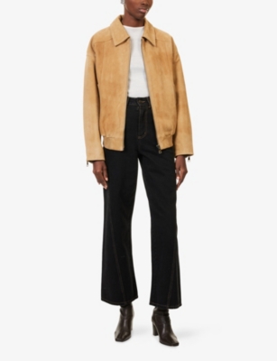 DISSH: Denver Suede Bomber Jacket