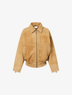 DISSH: Denver Suede Bomber Jacket