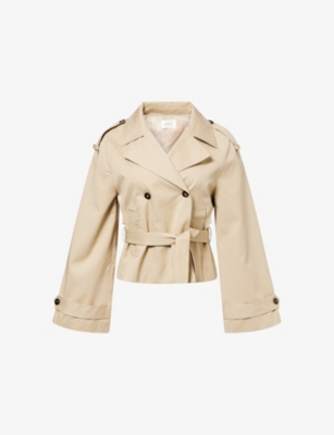 DISSH: Gabriel Cropped Cotton Trench