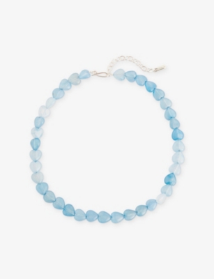 COMPLETEDWORKS: The Heart's Window Sterling-Silver And Gemstone Beaded Necklace