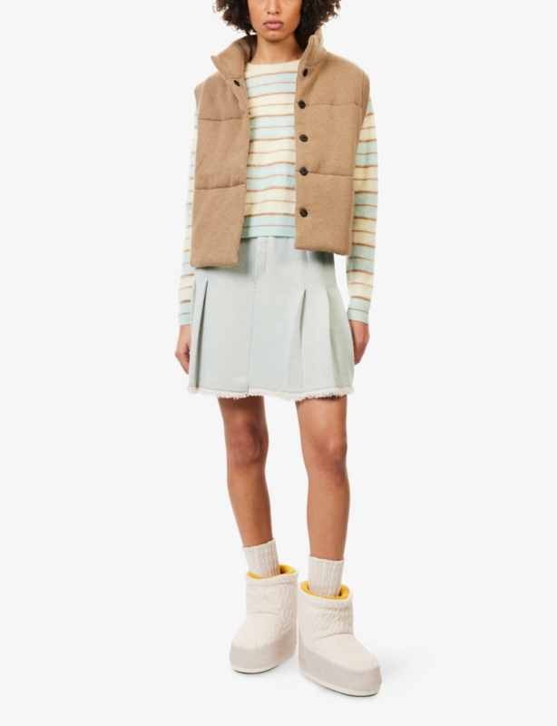 Grizzly Striped Brushed Cashmere Jumper