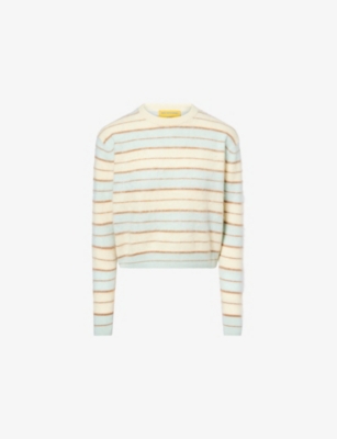 GUEST IN RESIDENCE: Grizzly Striped Brushed Cashmere Jumper