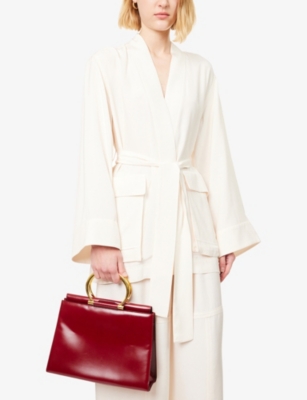 RESELFRIDGES: Pre-Loved Celine Ring Leather Satchel