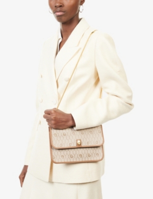 RESELFRIDGES: Pre-Loved Dior Honeycomb Chain Coated-Canvas Cross-Body Bag