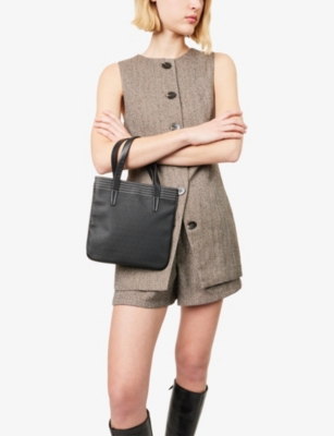 RESELFRIDGES: Pre-Loved Loewe Anagram Leather Tote Bag