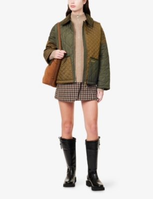 BARBOUR: Danby Patch-Pocket Quilted-Shell Jacket