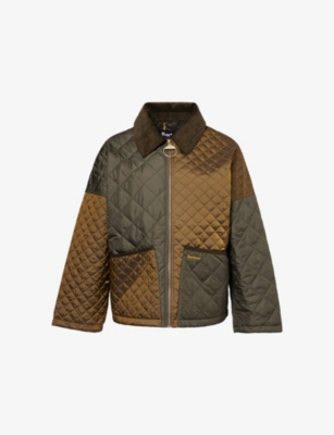 BARBOUR: Danby Patch-Pocket Quilted-Shell Jacket