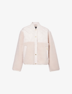 BARBOUR: Wetherby Quilted Fleece Jacket