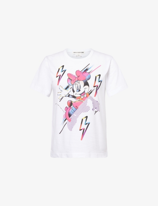 Comme des Garçons x Disney Minnie Round-Neck Cotton-Jersey T-Shirt