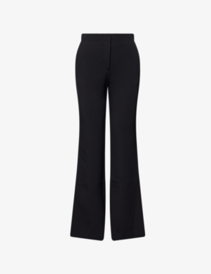 Womens Simkhai Kenna Bootcut-Leg Double-Twill Trousers