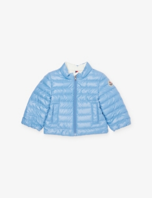 Moncler Babies' Light Blue Kerem Quilted Shell-down Jacket 3-36