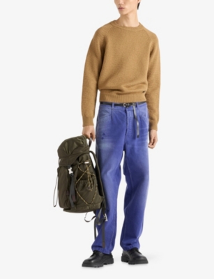 PRADA: Relaxed-Fit Straight-Leg Jeans