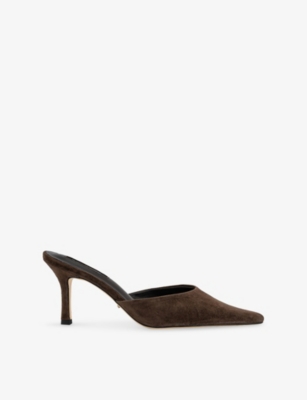TONY BIANCO: Sicily Suede Heeled Mules