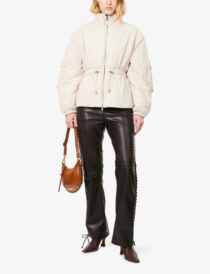 ISABEL MARANT ETOILE: Dastyni Padded Woven Coat