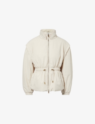 ISABEL MARANT ETOILE: Dastyni Padded Woven Coat